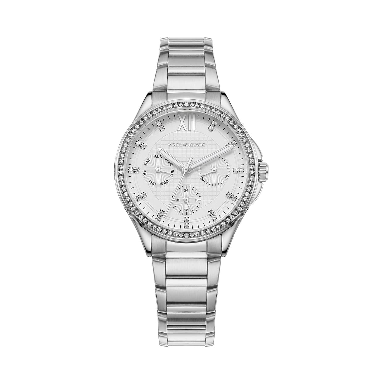 MONTRE POLOEXCHANGE FEMME M.FONCTION ACIER